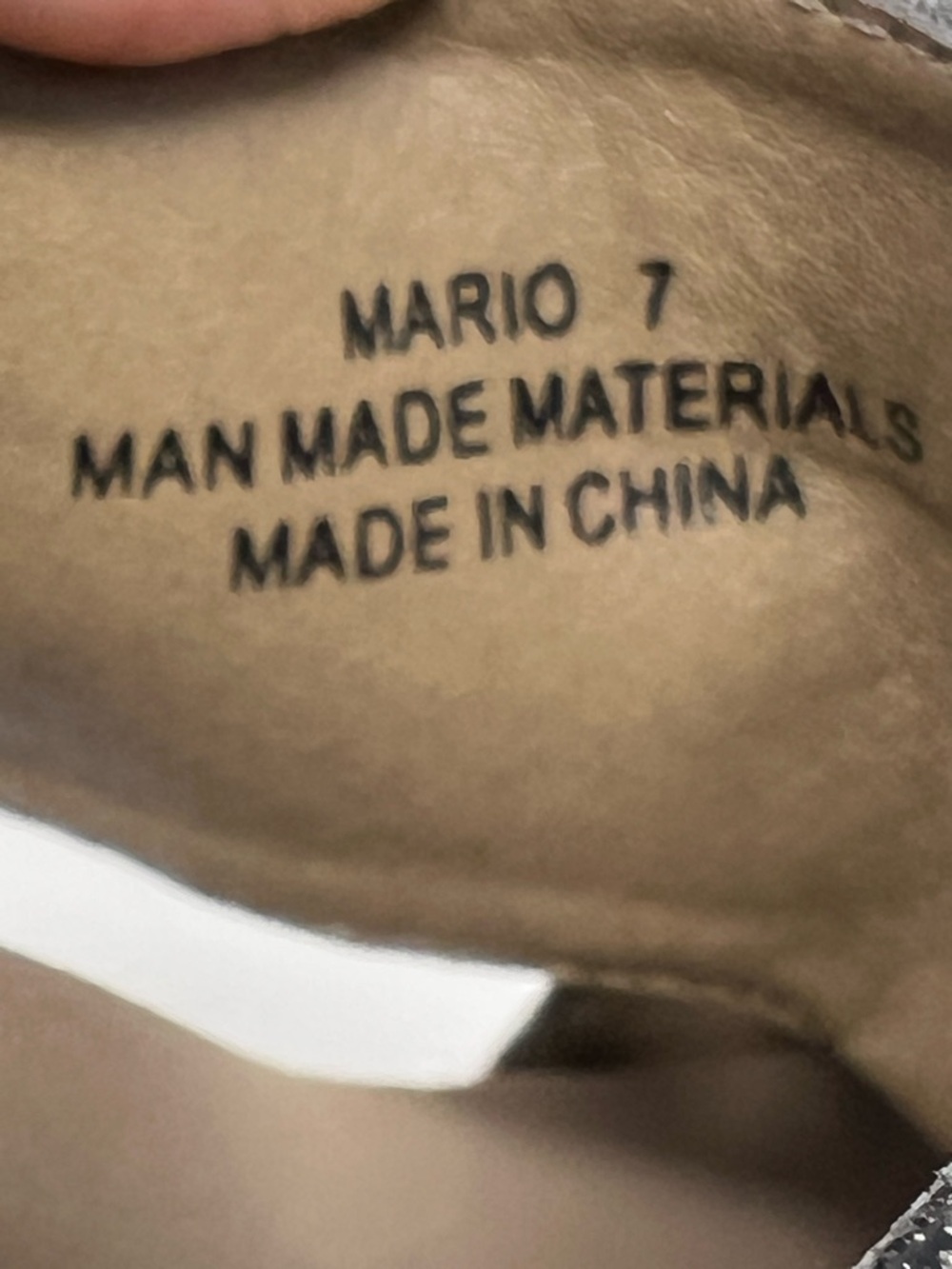 Corkys Metallic Silver Wedge Sandals with Cork Platform - Picture 10 of 10